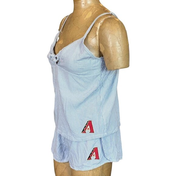 Concepts Sport Sleepwear Sz L Gray Checked/Plaid AZ Diamondbacks Baseball 346G - Picture 4 of 7